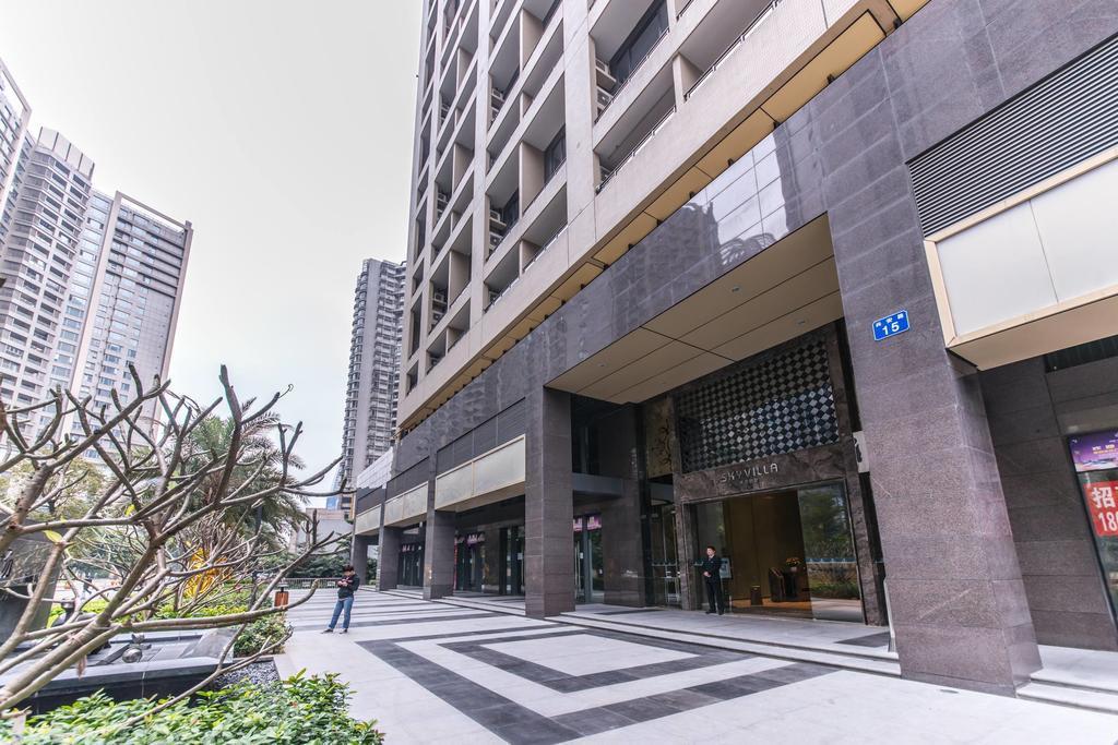 一呆公寓广州保利中达店 Kanton Exterior foto