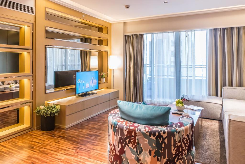 一呆公寓广州保利中达店 Kanton Exterior foto